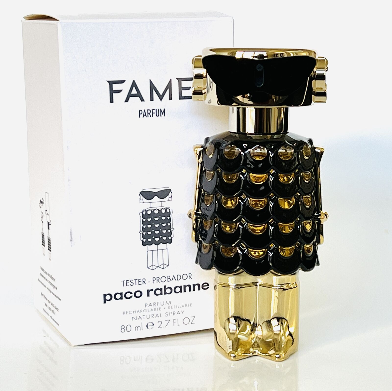 Paco Rabanne Fame Parfum 80 ml Ricaricabile No Box* - RossoLaccaStore