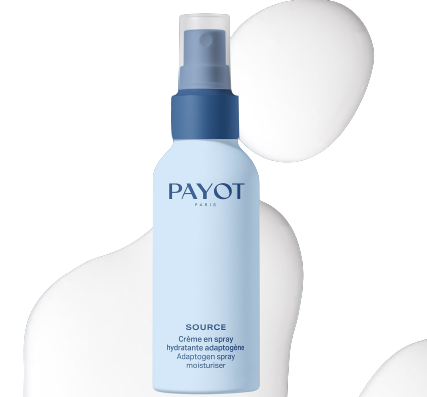 PAYOT Source Crema Spray  Adattogena A. Ialuronico Fungo Reishi e Alga Bretone | RossoLacca