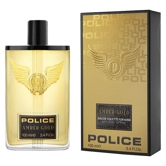 Police Contemporary Amber Gold For Man Eau de Toilette 100 ml Prezzo Outlet | RossoLacca