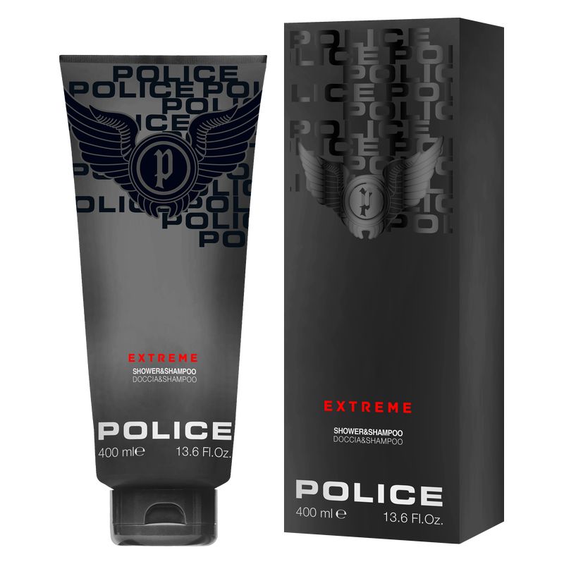 Police Contemporary Extreme Doccia Shampoo 400 ml | RossoLacca