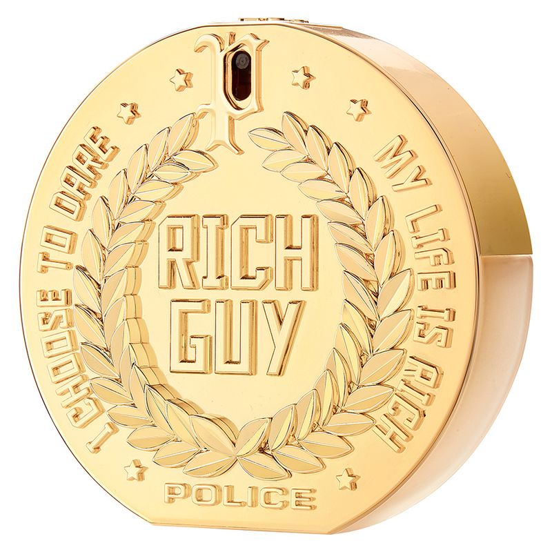 Police Rich Guy Eau De Toilette for Man 100 ml No Box *| RossoLacca