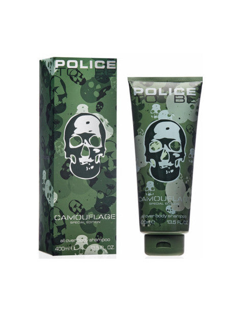 Police To Be Camouflage Doccia Shampoo 400 ml | RossoLacca