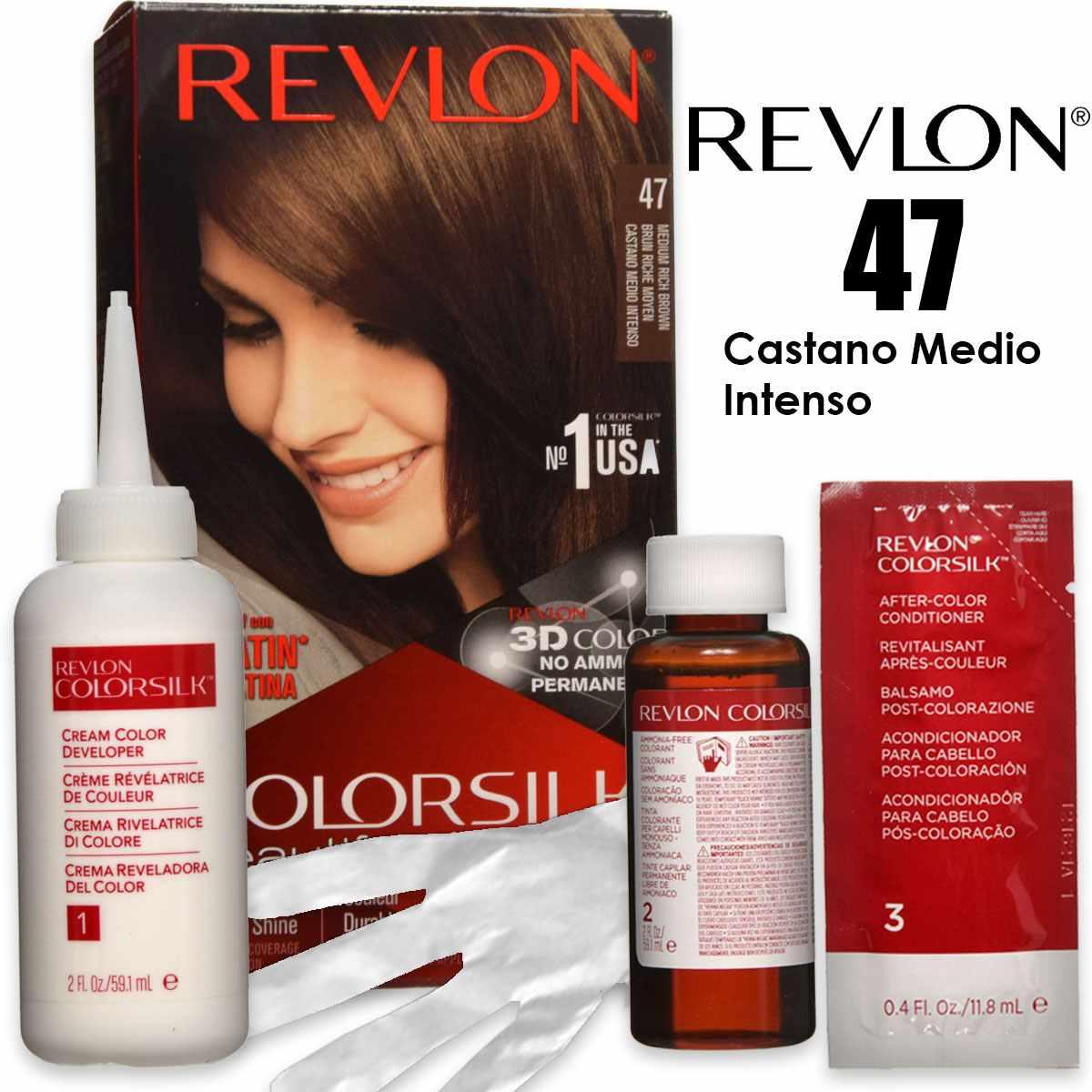 Tinta Per Capelli Senza Ammoniaca Revlon Colorsilk n.47 - Tutti i Colori | RossoLacca