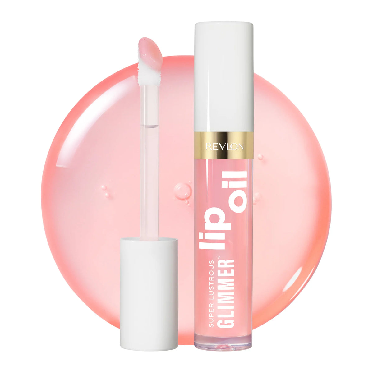 Olio per le Labbra Glitter Revlon Super Lustrous™ Glimmer Lip Oil 01 | RossoLacca