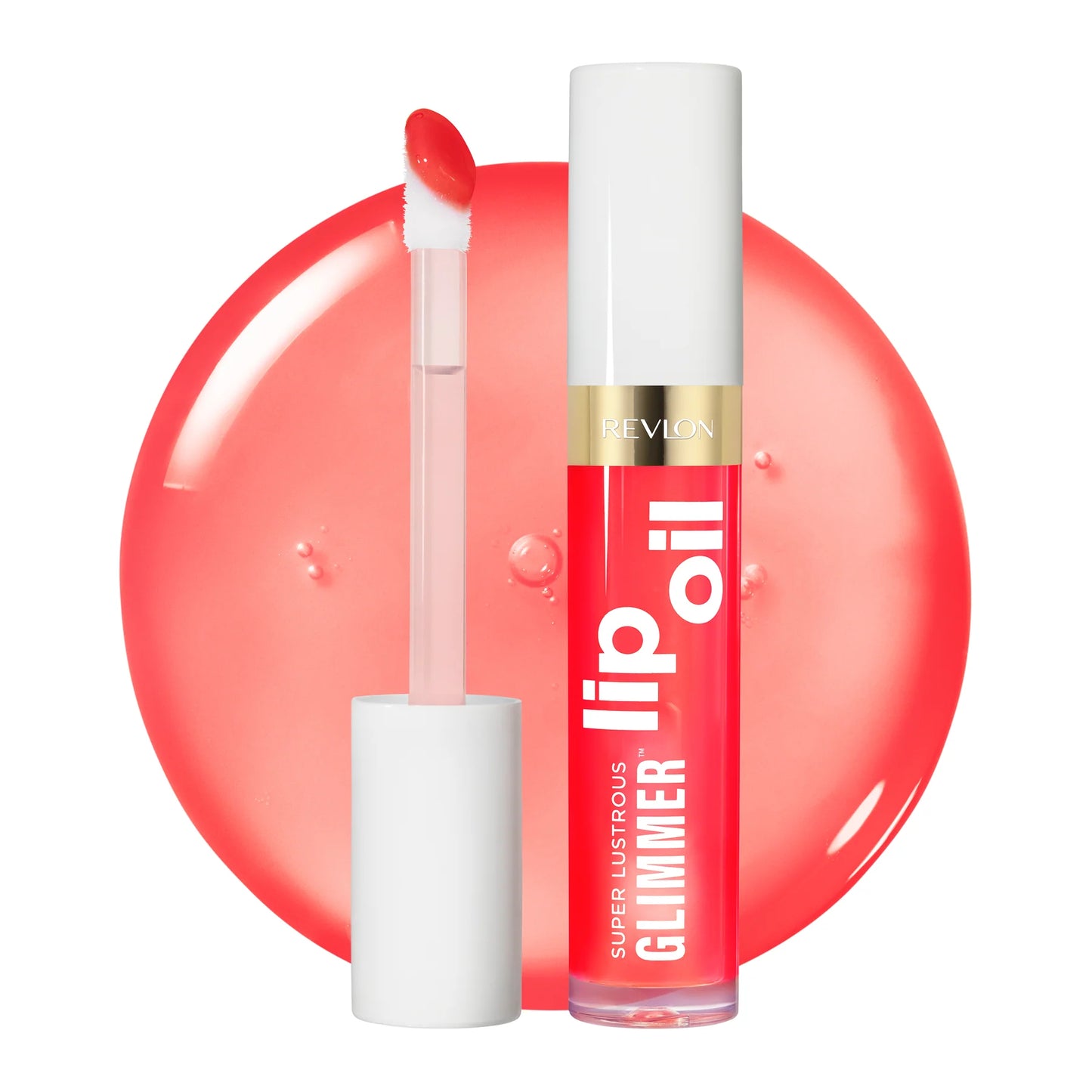 Olio per le Labbra Glitter Revlon Super Lustrous™ Glimmer Lip Oil 03 
| RossoLacca
