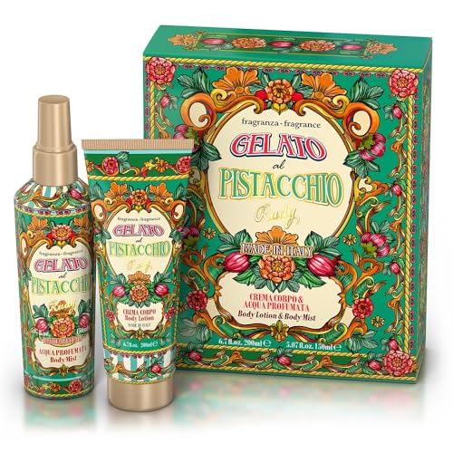 Rudy Gelato al Pistacchio Crema Corpo 200 ml e Acqua Profumata 150 ml | RossoLacca
