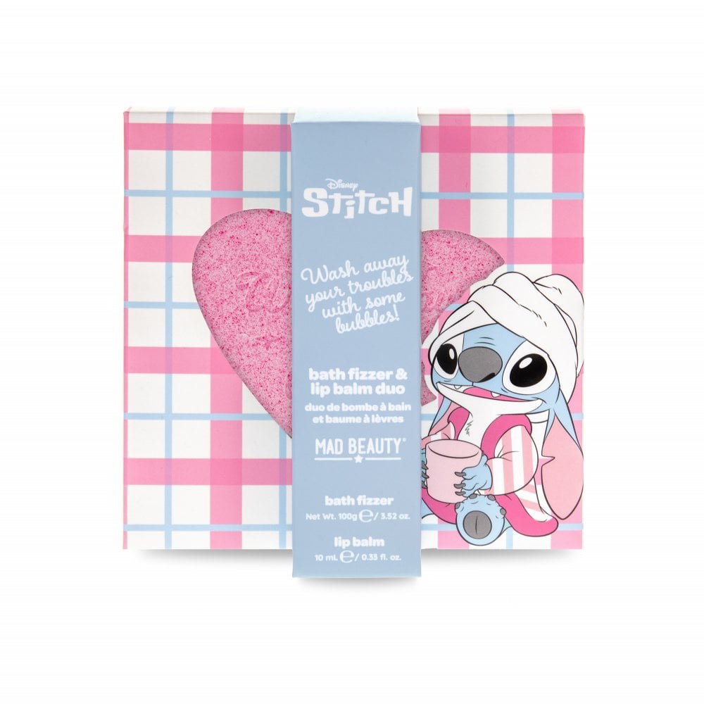 Mad Beauty Stitch Set Pamper Fizzer & Lip Balm | RossoLacca