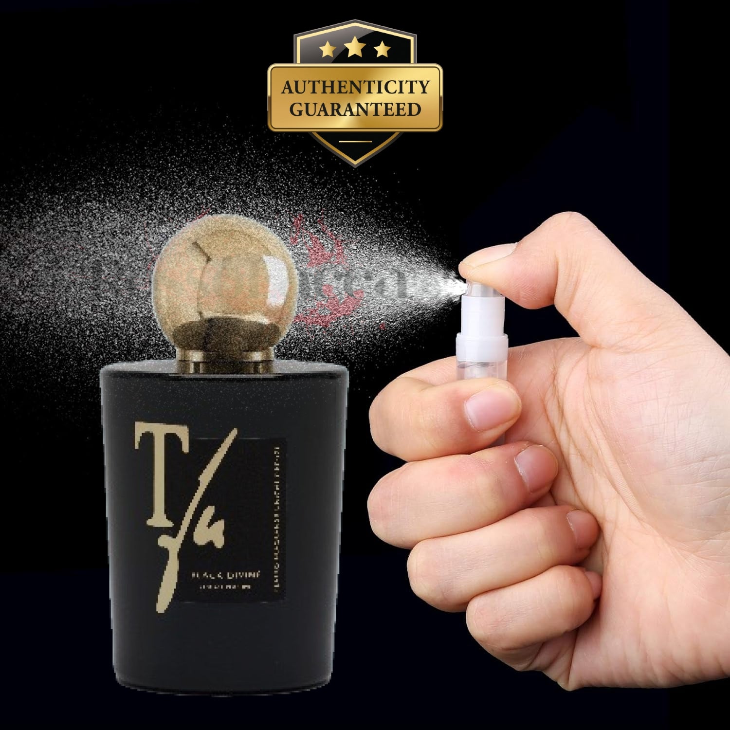 Teatro Fragranze Uniche Black Divine Eau de Parfum 2 ml Decant Unisex | RossoLacca