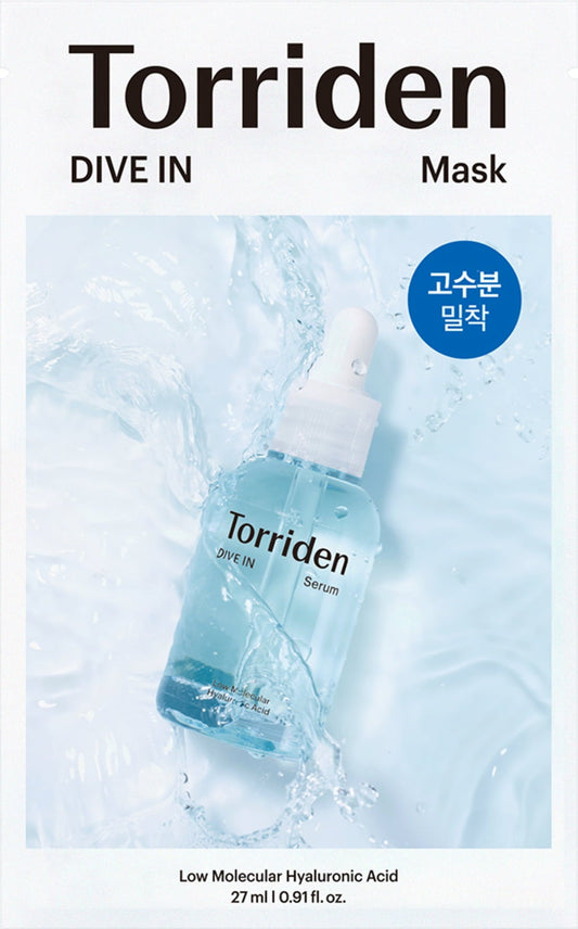 Torriden Skincare Coreana Dive In Hyaluronic Acid Mask | RossoLacca