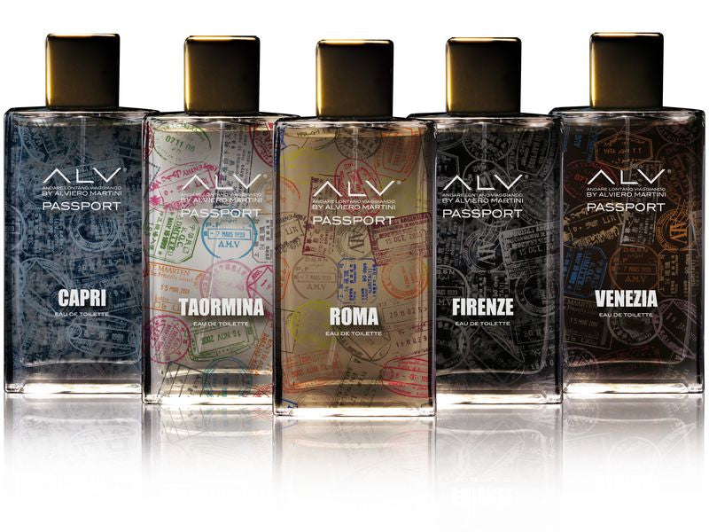 ALV - Passaport Taormina By Alviero Martini Cofanetto Eau De Toilette 100 ml + Beauty con Logo - RossoLaccaStore