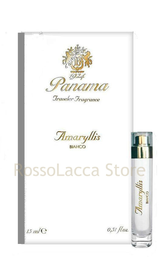 Panama Amaryllis Bianco Eau De Parfum Traveler Fragrance 15 ml - RossoLaccaStore