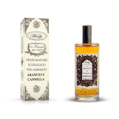 Wally 1925 Profumatore D´Ambiente Eco - Spray Arancio E Cannella 100 ml - RossoLaccaStore