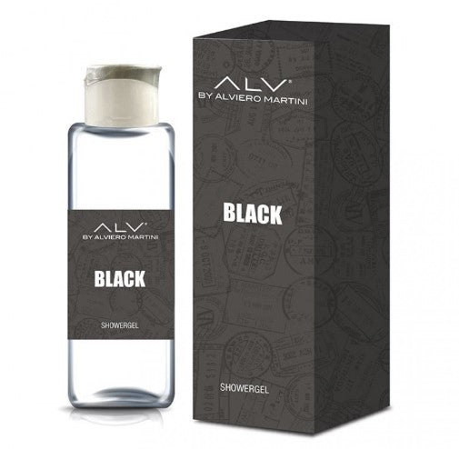 Alviero Martini Black Shower Gel per Uomo 400 ml | RossoLacca
