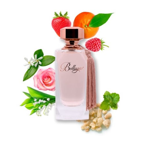Bellagio Pour Femme Eau de Parfum 100 ml Flacone Rosa | RossoLacca