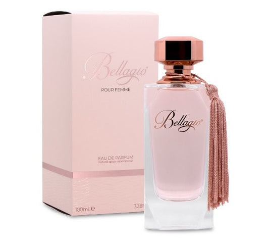 Bellagio Pour Femme Eau de Parfum 100 ml Flacone Rosa | RossoLacca