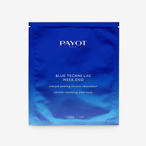 PAYOT Blue Techni Liss  Week-End Maschera In Tessuto Crono-Rigenerante - RossoLaccaStore