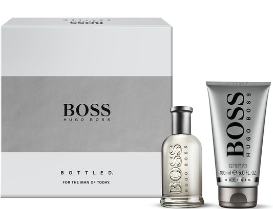 Hugo Boss - Boss Bottled Gift Set Uomo - Eau De Toilette 50 ml + Shower Gel - RossoLaccaStore