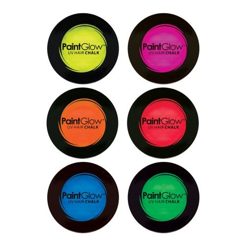 PaintGlow UV Hair Chalk Giallo - Original from UK - RossoLaccaStore