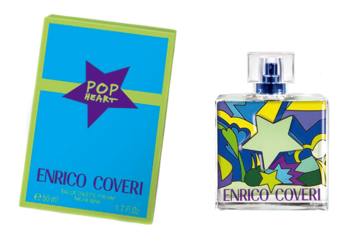 Enrico Coveri PoP Heart For Him Eau De Toilette 50 ml - RossoLaccaStore