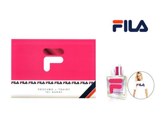 Fila For Women Eau De Parfum + T - shirt - RossoLaccaStore