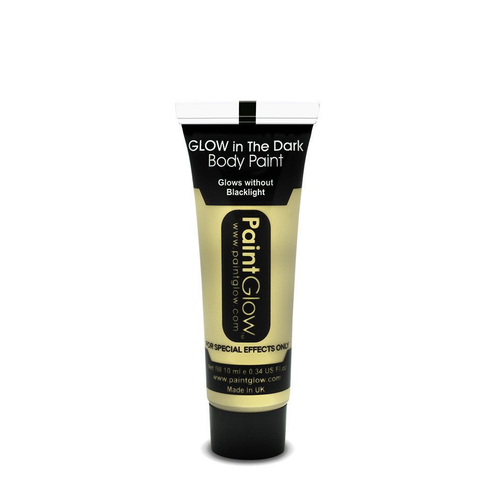 PAINTGLOW GLOW IN THE DARK FACE & BODY PAINT INVISIBLE TUBO 13 ML - RossoLaccaStore