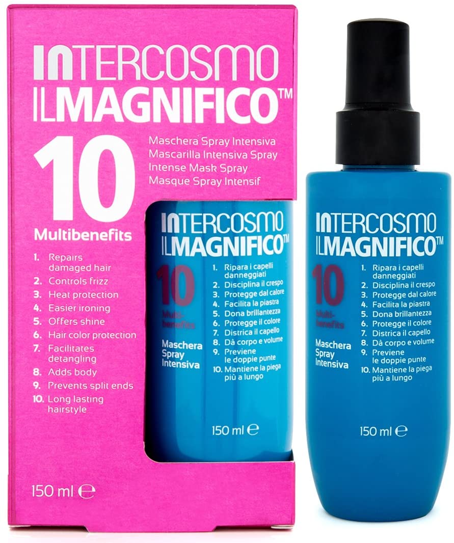 Intercosmo Il Magnifico Maschera Spray Intensiva Capelli 10 in 1 - RossoLaccaStore