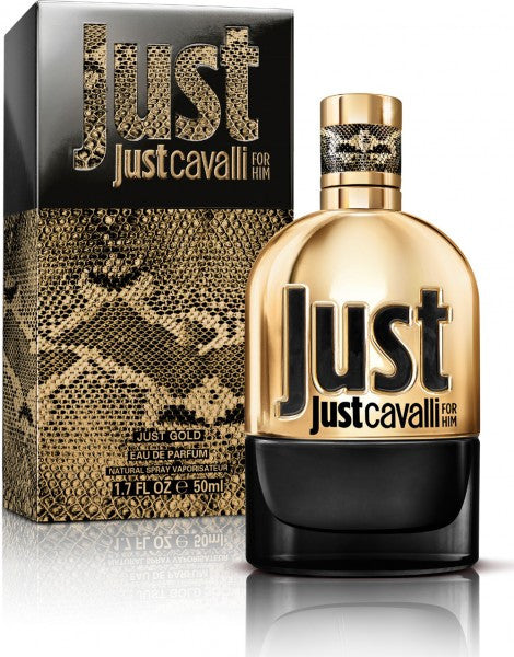 Just Cavalli Gold For Him Just Gold Eau De Toilette 50 ml - RossoLaccaStore