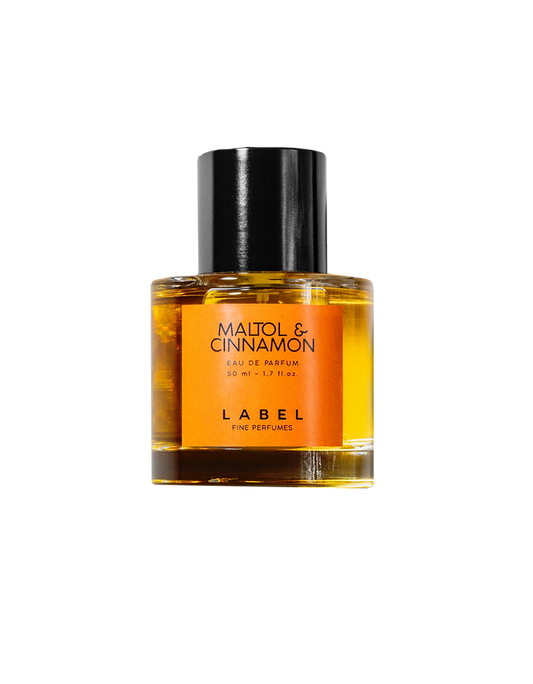 Label Maltol & Cinnamon Eau de Parfum 50 ml | RossoLacca