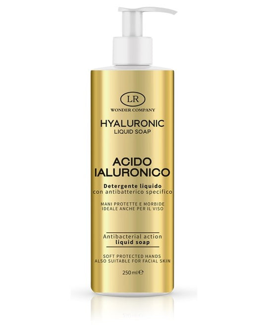 Hyaluronic Liquid Soap detergente viso e corpo all'Acido Ialuronico LR Wonder|RossoLacca