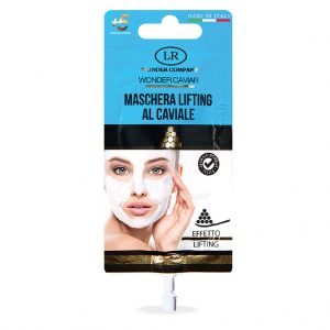 LR Wonder Company Maschera Viso Antiage Al Caviale Bustina - 15 ml - RossoLaccaStore