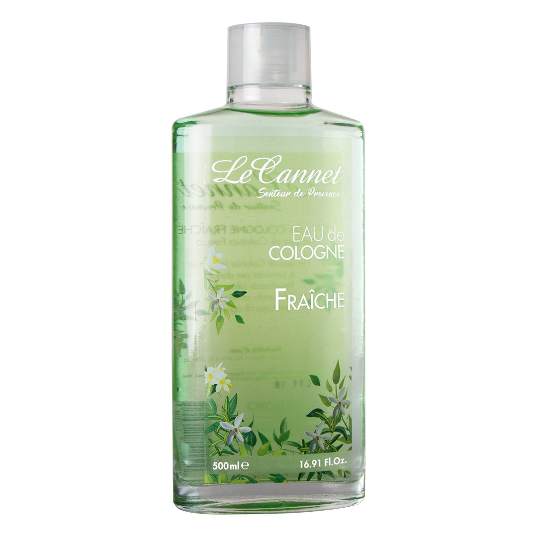 Le Cannet Eau de Cologne Fraiche 500 ml Splash | RossoLacca