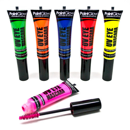 PaintGlow Mascara UV Green -  Neon Is The New Black - Original from UK - RossoLaccaStore