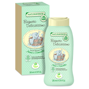 Natura Verde Bio - Bagnetto Delicatissimo Baby 200 ml - RossoLaccaStore