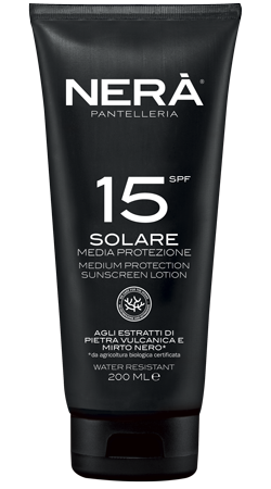 Nerà Pantelleria Crema Solare Media Protezione SPF 15 | RossoLacca