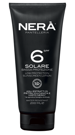 Nerà Pantelleria Crema Solare Bassa Protezione SPF 6 | RossoLacca