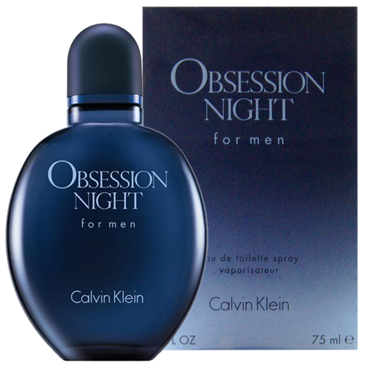 Calvin Klein Obsession Night For Men Eau De Toilette 75 ml - RossoLaccaStore