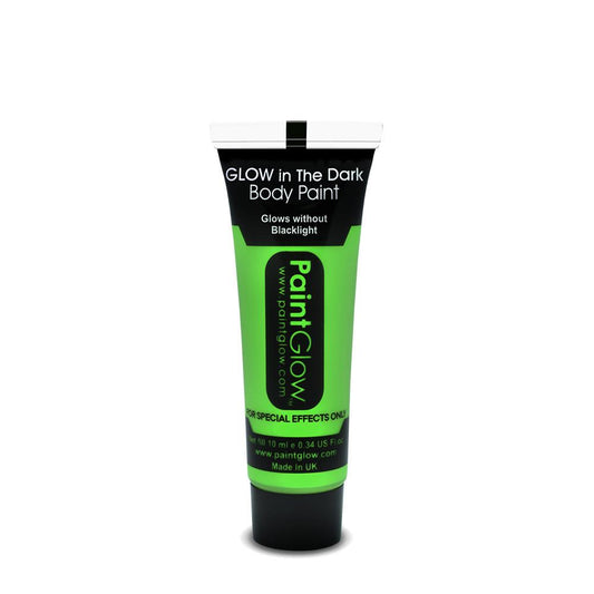PAINTGLOW UV NEON GLOW IN THE DARK FACE AND BODY PAINT VERDE 13 ML ORIGINAL FROM UK - RossoLaccaStore