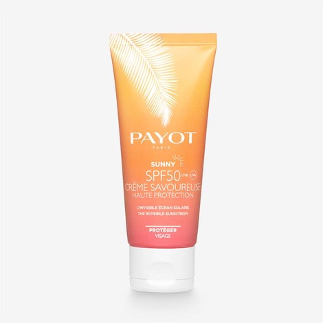 PAYOT Sunny Creme Savoureuse SPF50 Protezione Invisibile Viso | RossoLacca