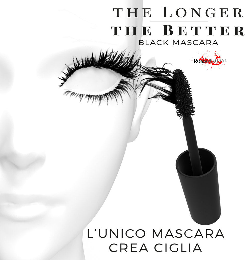 Layla The Longer The Better Black Mascara - RossoLaccaStore