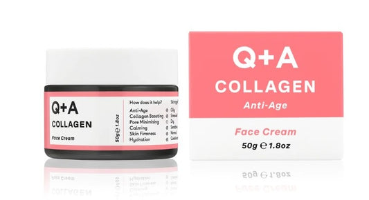 Q+A Collagen Anti-Age Face Cream - Crema Viso al Collagene Vegetale | RossoLacca