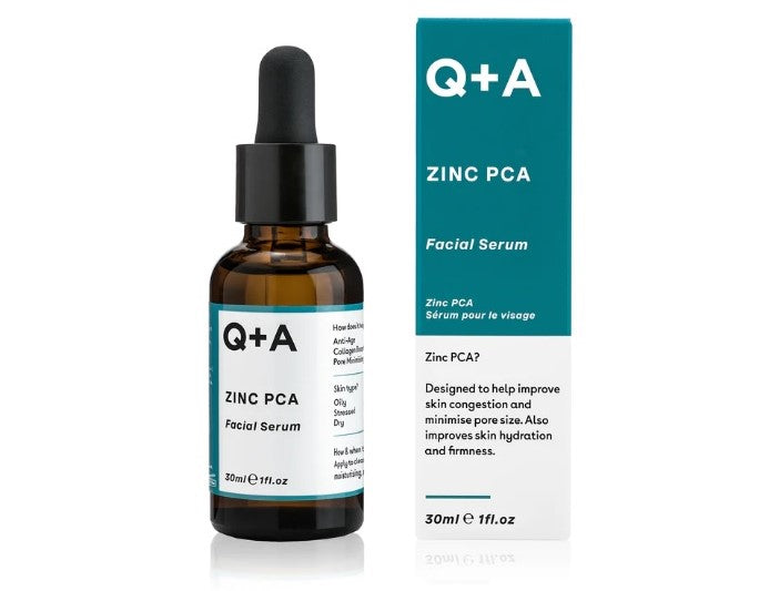 Q+A Zinc PCA Facial Serum - Siero Viso allo Zinco PCA | RossoLacca