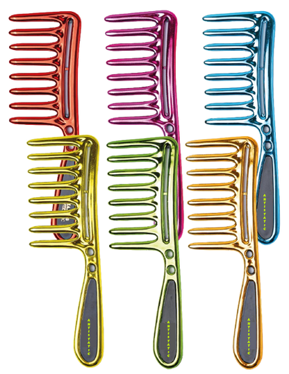 Reval Pettine Antistatico Gigante Colori Metallizzati Professionale | RossoLacca