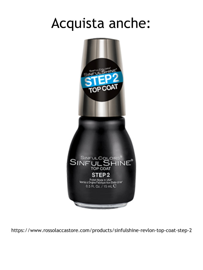 Sinfulshine - Revlon  - Smalto Effetto Gel N° 1617 Shine Annie - Step 1 - RossoLaccaStore