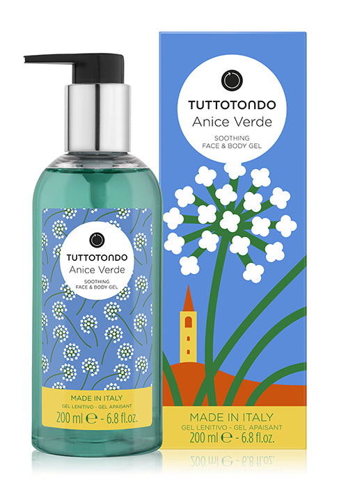 TUTTOTONDO Anice Verde Gel Lenitivo Viso e Corpo 200 ml Unisex  | RossoLacca