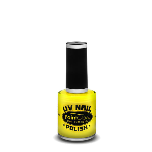 PAINTGLOW NEON UV SMALTO PER UNGHIE GIALLO NEON FLUORESCENTE - ORIGINAL from UK - RossoLaccaStore