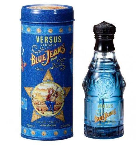 Versace Blue Jeans Eau De Toilette 75 ml Outlet Price - RossoLaccaStore