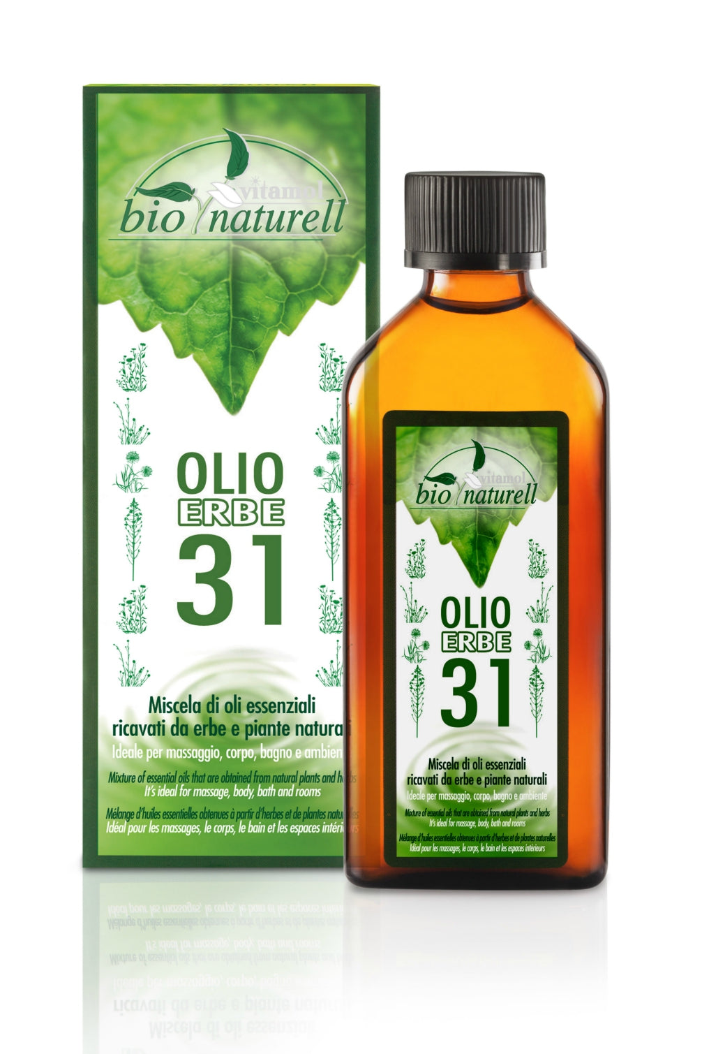 Vitamol Olio 31 Erbe Bio Naturell 100 ml - RossoLaccaStore