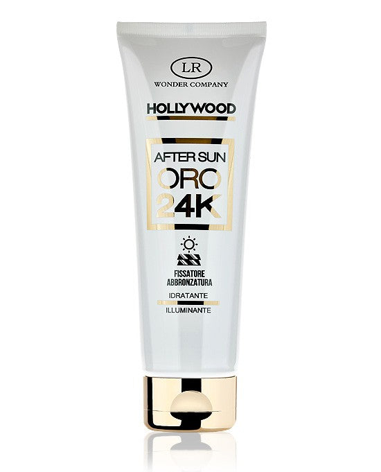 LR Wonder Company After Sun Gold 24K - Crema Doposole Con Oro 24 Carati 100 ml - RossoLaccaStore