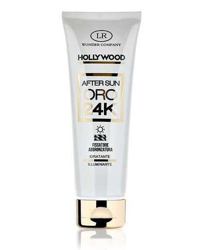 LR Wonder Company After Sun Gold 24K - Crema Doposole Con Oro 24 Carati 100 ml - RossoLaccaStore