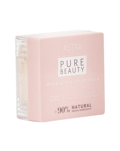 Astra Pure Beauty Mineral Banana Powder Cipria in polvere libera | RossoLacca